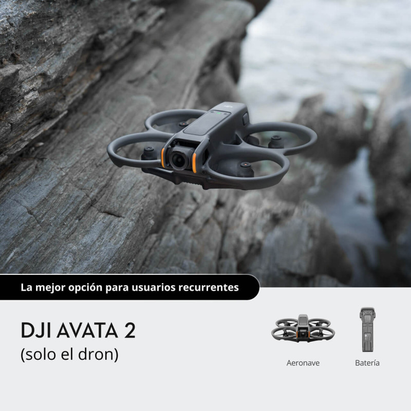 DJI Avata 2 (Solo Drone - Sin Control)