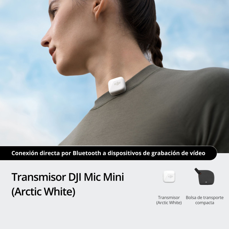 DJI Mic Mini Transmitter (Arctic White)