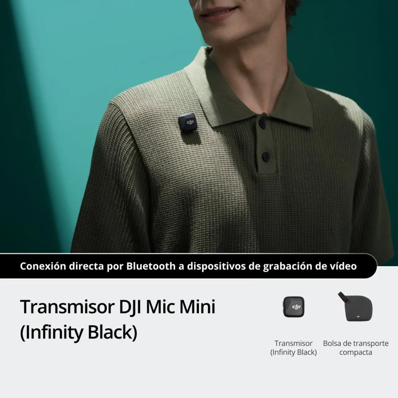 DJI Mic Mini Transmitter (Infinity Black)