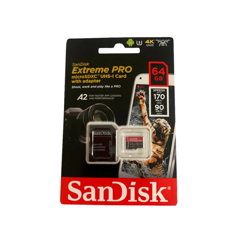 Micro SDXC Extreme Pro 64GB