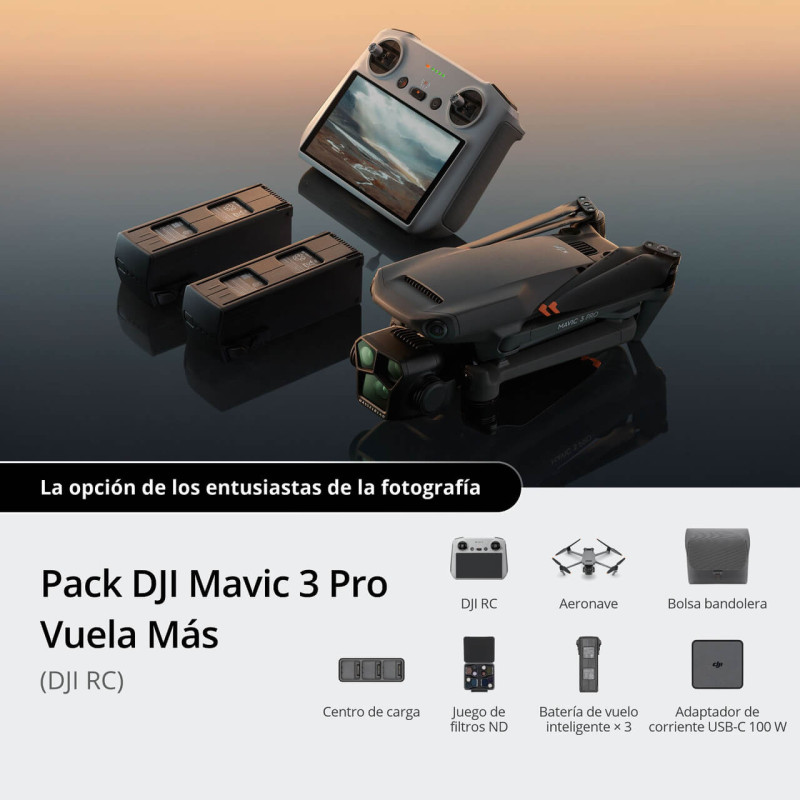 DJI Mavic 3 Pro Fly More Combo (DJI RC)