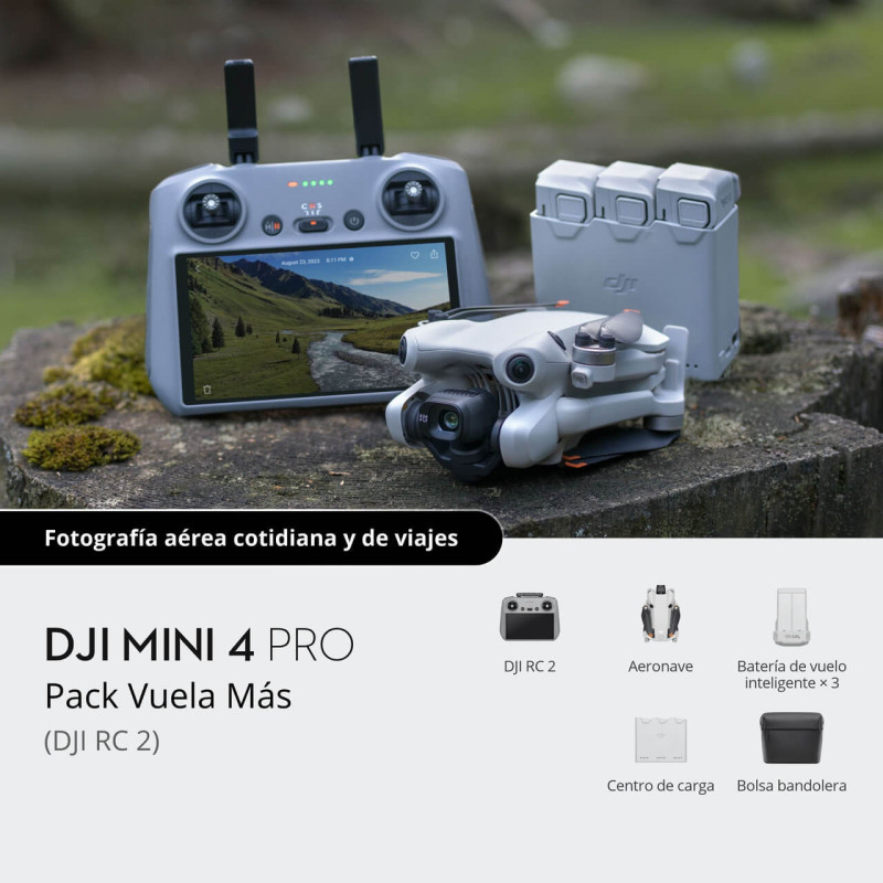 DJI Mini 4 Pro Fly More Combo (DJI RC 2)